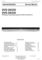 Harman-Kardon DVD-26-230-Service-Manual